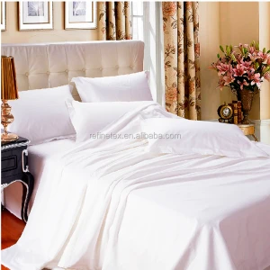 Bed sheet cotton,quilted bed sheet,white hotel bed sheet