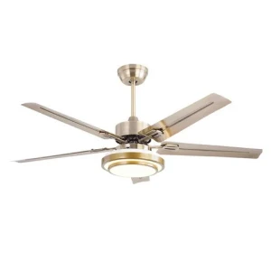 Bedroom Luxury Light Remote Control Led Ceiling Fans Chandeliers & Pendant Lamp New Modern Designer Decorative Vintage 10 Metal