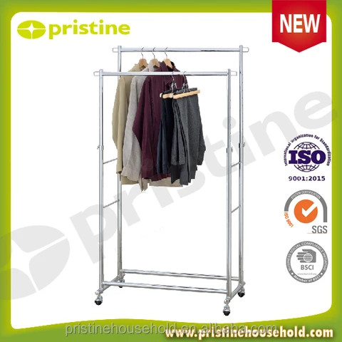 Best SALE eBay wholesale Taiwan Manufacturer home storage household DIY housewares laundry Portable clothes hanging stand