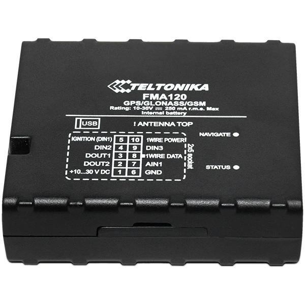 Best selling GPS Tracker Teltonika FMB120 - CAR GPS TRACKER with internal antennas