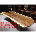 Best Selling Live Edge Walnut Slab Solid Timber Slab For Restaurant