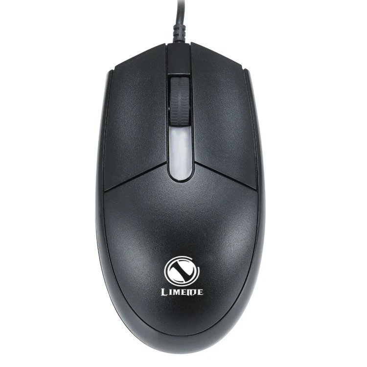 Best selling Wired Optical Mouse 3 Button PC Mouse with Scroll Wheel and Internal LED Light