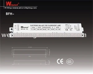 BFH- t5 electronic ballast for fluorescent lamp
