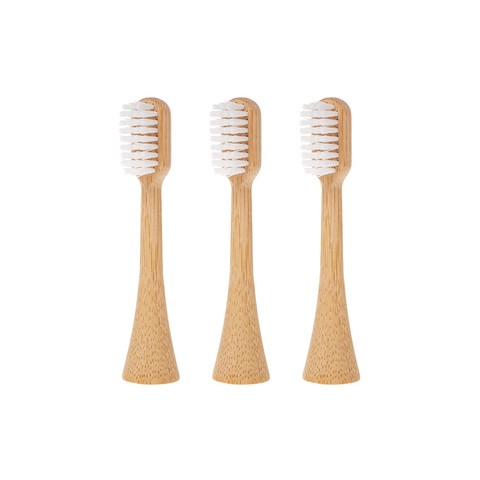 Biodegradable Replacement Heads Electric Bamboo Toothbrush Replaceable Toothbrush Bamboo Head