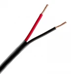 Black and Red  Color Speaker and Headphone Splitter Audio Video Cable