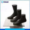 Black fiberglass environmental paint foot display mannequin