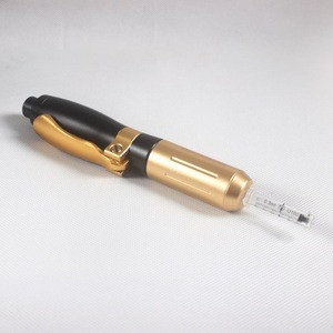 Black Gold High Pressure Gun Needle Free Wrinkles 2-in-1 Hyaluronic-Acid-Pen