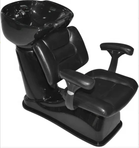 black salon sinks and chair sale