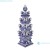 Import Blue and White Porcelain Landscape Pattern Pagoda Flower Vase for MID Century Home Decor Form Tulipieres from China