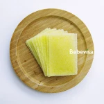 blueberry square shape organic facial konjac wipe private label makeup remove oil