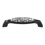 bone crackle ceramic chandle pulls and knobs for Cabinet, Drawer, Dresser and Furniture pull handle.Customized