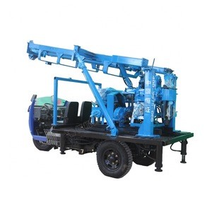 Borehole equipment portable tracked mining water well drilling rigs