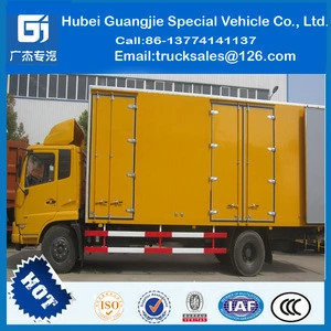 Box Van cargo Lorry Truck /10 tons dongfeng cargo truck for sale