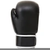Boxing Glove Custom Logo Manufacture Personalized Black PU Leather Lace Mma Winning Kickboxing Gel Boxing Training Gloves