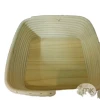 Bread proofing basket handmade by 100% natural rattan  quare shape basket