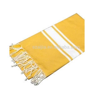 BSCI audit  Factory Custom made 100% Cotton Stripe Turkey Fouta Cover bed Beach Towel