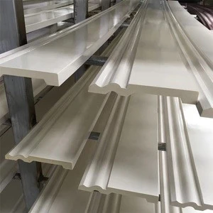 bulk cargo wholesale Chinese factory price matt white skirting board 12cm height baseboard