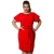 Import Bulk high quality xxxxl plus size fat women pencil dresses elegant celebrity short sleeve slim fitted ladies office work dress from China