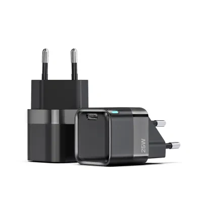 Bulk Supplier Black EU/Us/UK 25W iPhone Adapter Type C Sam-Sung Super Fast Charger OEM Factories in China