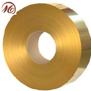 C2801 rolled copper alloy H60 copper zinc yellow brass strips