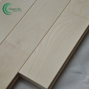 Canadian Maple solid wood flooring sports hardwood flooring Foshan supplier
