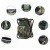 Import Canvas Camping Hiking Beach Travel Picnic Fishing Portable Folding Collapsible  Insulated Cooler Backpack Bag Chair Stool from China