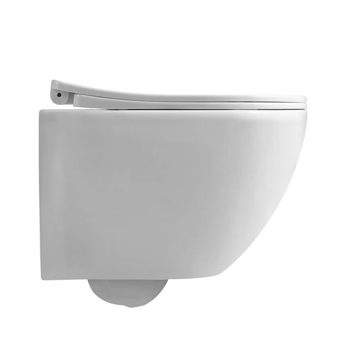 Chaozhou hot selling promotional popular modern sanitary ware P-trap wall hung toilet