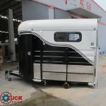 Cheap 2 horse floats china for sale 2HAL-S