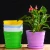 Import Cheap price bulk garden flower pots plastic net pot from China