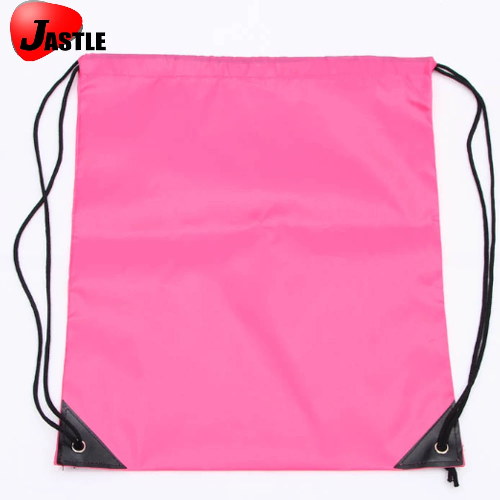 Cheap Price Promotional Polyester Sports Drawstring Bag with Customized Logo