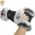 Import Cheap price Women&#x27;s Winter Fashion fur Fingerless Gloves Mitten womens rabbit fur gloves from China