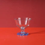 Cheap Reusable 8oz PS Plastic Ice Cream Cup Dessert Glass