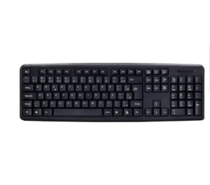Cheap standard keyboard with 1 year warranty, cheap wired keyboard