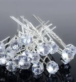 Cheap Wholesale High Quality Jewelry Hair Pins Bridal Hair Accessories U Shape Crystal Hairgrip