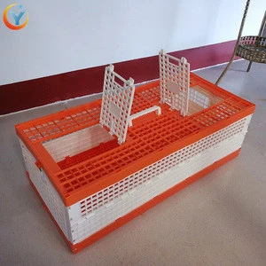 cheaper price Foldable plastic transportation pigeon cage 60/80cm size