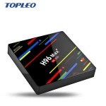 Cheapest H96 Max+ RK3328 4GB android cable tv software download set top box support all kinds of tv