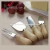 Import Cheese Knives with Engraved Usage Labels Premium Set of 4 Stainless Steel Cheese Knife from China