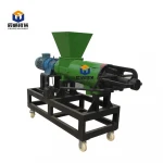Chicken/cattle/pig/cow dung dewatering machine for organic fertilizer making