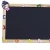 Import Children&#39;s solid wood drawing board easel double side small blackboard chalk  blackboard from China