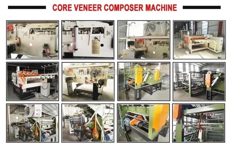 China 4x8ft Plywood Core Veneer Composer Composing Jointer Machine