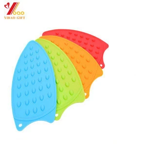 China factory custom household Heat Resistant silicone iron mat,ironing board,iron rest pad