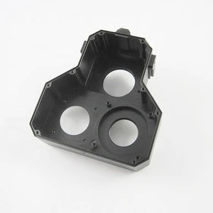 China made precision OEM ODM CNC machining Night vision milling components in aluminium with black anodizing
