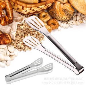 China manufacturer barbecue tong kitchen stainless steel utensils tongs for cooking