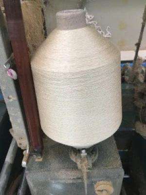 China Natural Silk Thread: high-quality 85N/1 50% Miyabi 40%Tussah Spun Silk  10% Modal Blended Yarn