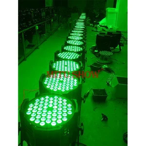 China professional led 54*3w par light RGB 3in1 for stage wash lights