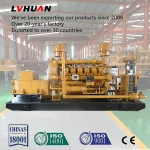 China supplier alternative energy generators 500kw wood gas generator