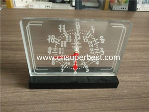 China supplier customized new design acrylic digital table clock