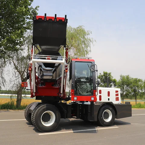 China supplier factory order SJ13 SJ15 Self Loading Concrete Mixer For Sale