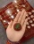 Import Chinese Chess Games Red Agate Chess Piece Wooden Folding Chess Board Set from China