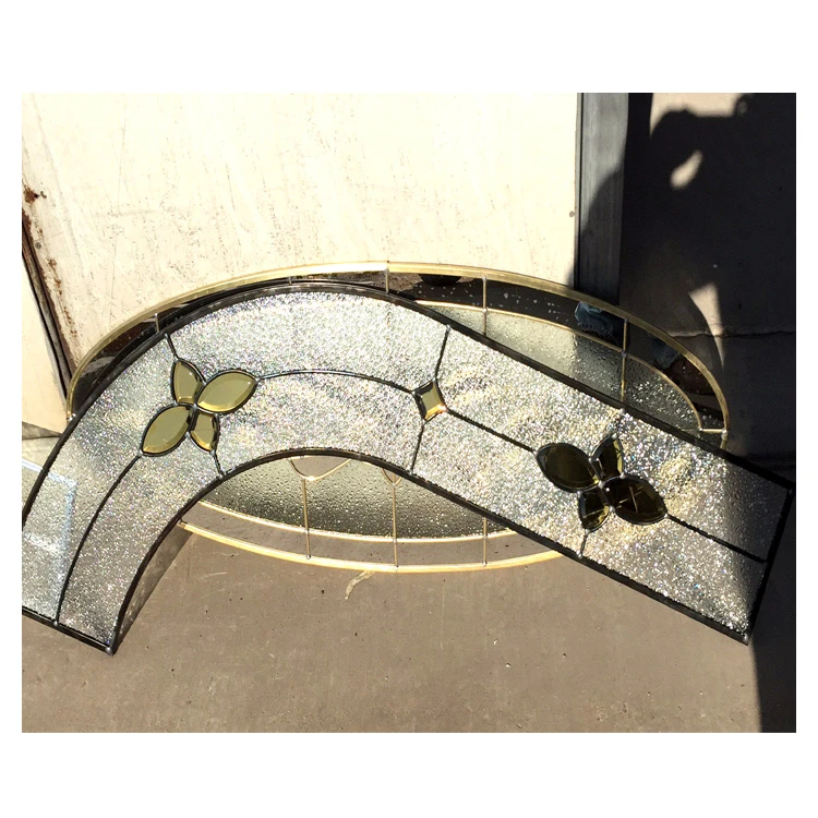 Chinese Stained Glass Glass Door Inserts